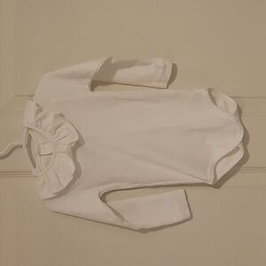 Calamaro Baby Bodysuit with Ruffle Collar, 18M